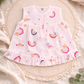 Premium Muslin Frock with Front Button