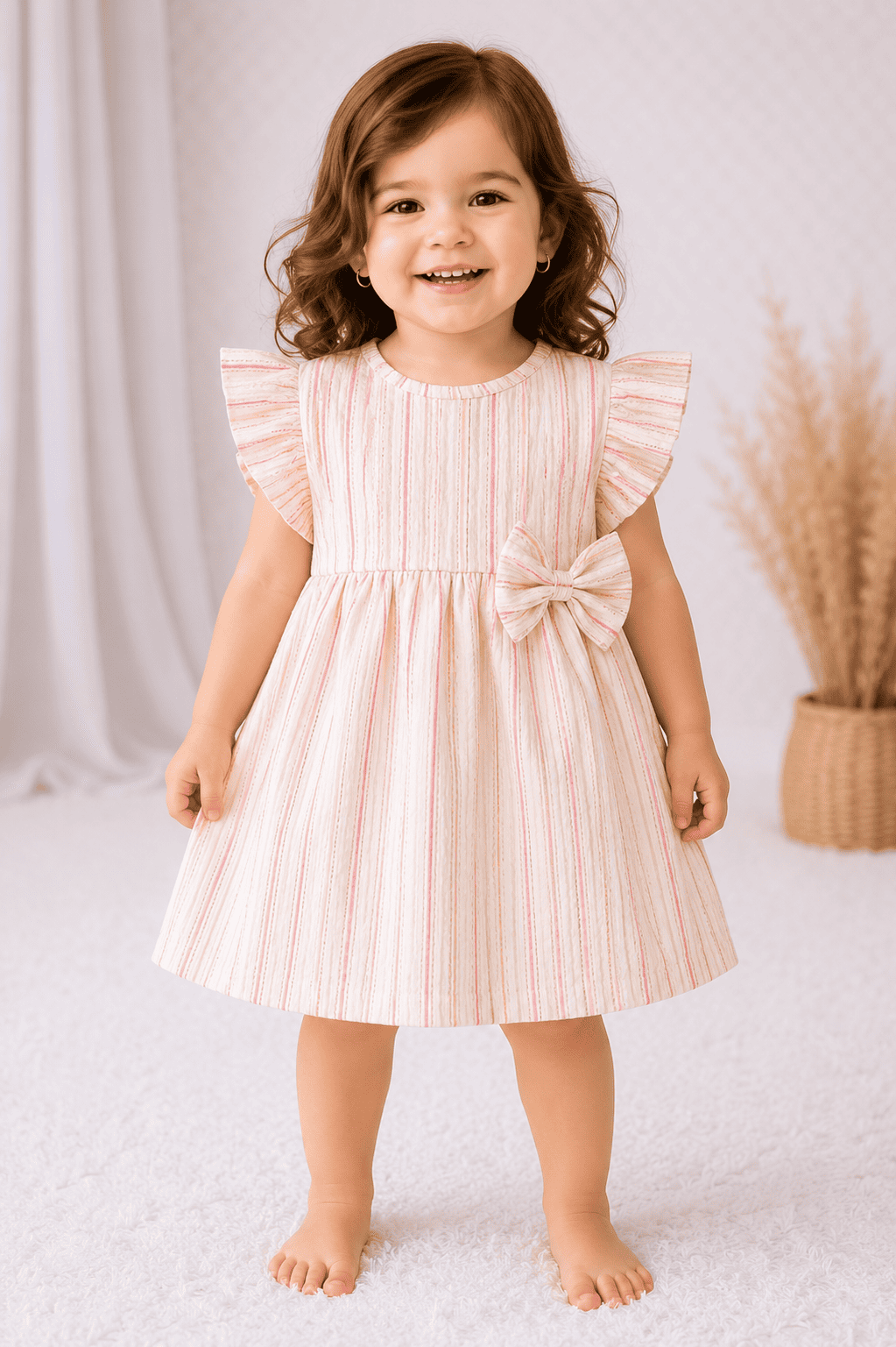 Frill Sleeve Frock