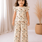 Frill Sleeve Palazzo Co-ord Sets