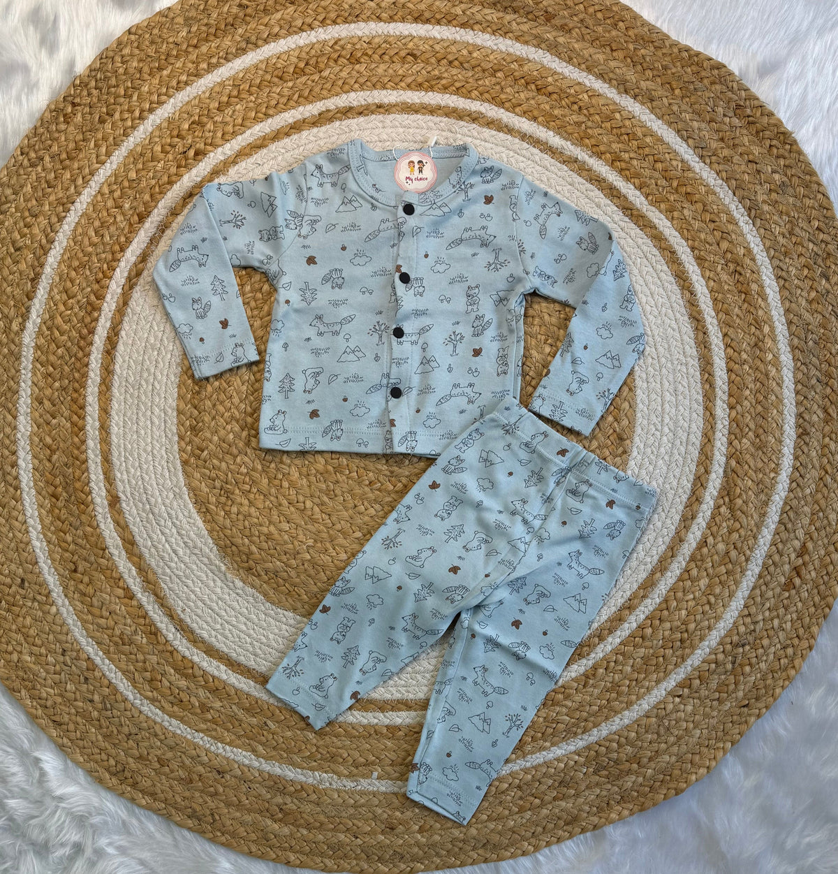 Button Full Sleeve Co-ords Set