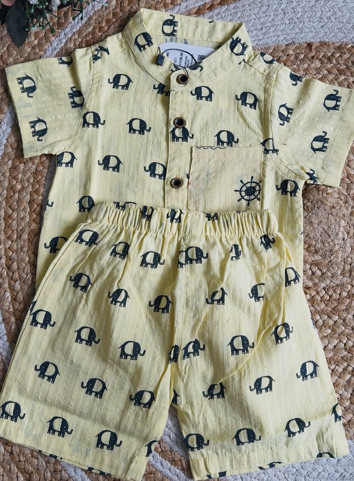 Premium Muslin Co-Ord Set for Boys