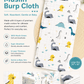 6 Layer Muslin Burp Cloth