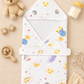 4-Layer Hooded Towel - Dino Space Print