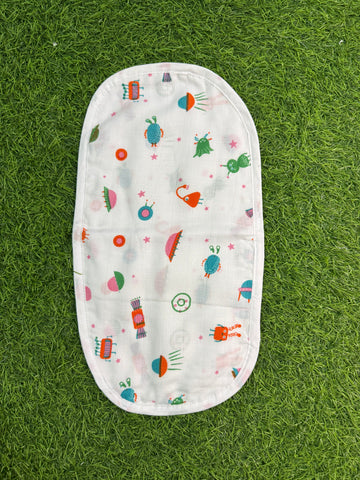 6 Layer Muslin Burp Cloth- Space