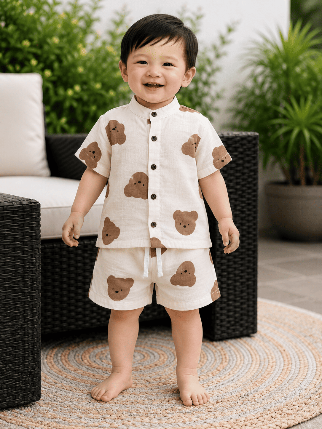 Premium Muslin Co-Ord Set for Boys