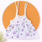 Muslin Knot Frock- Owls