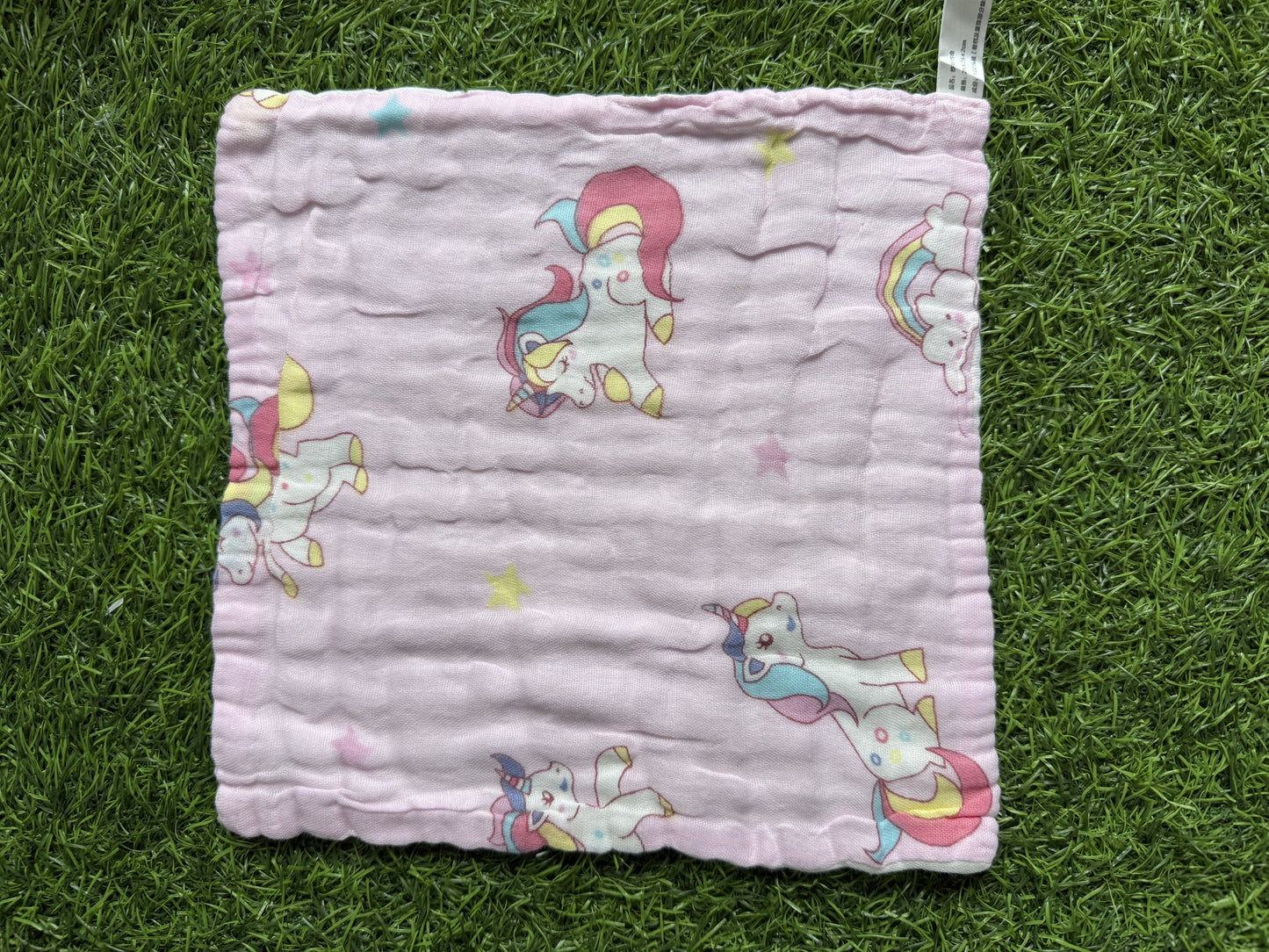6-Layer Muslin Wash Cloth – Assorted Colour(Set of 5 Pieces)