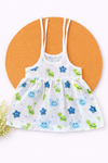 Muslin Knot Frock- Crab Star