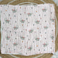 Muslin 6 Layer Bath Towel-  Baby Elephant