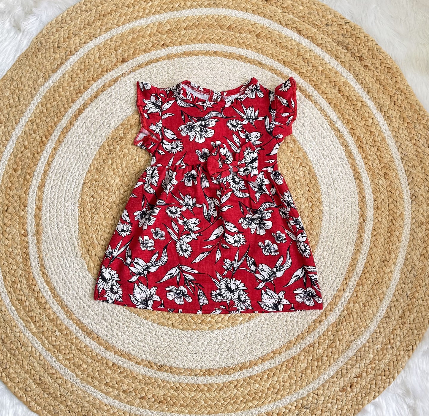 Frill Sleeve Frock