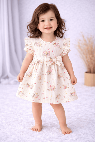 Frill Sleeve Frock