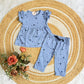Half Sleeve Frock Set with Pant