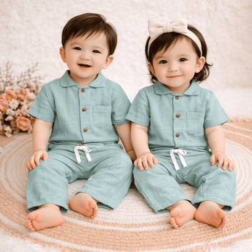 Premium Muslin Co-ord Set for Boys with Pant
