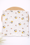 Muslin 6 Layer Bath Towel- Cow