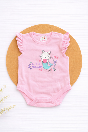 Onesie- Pink Little Mermaid