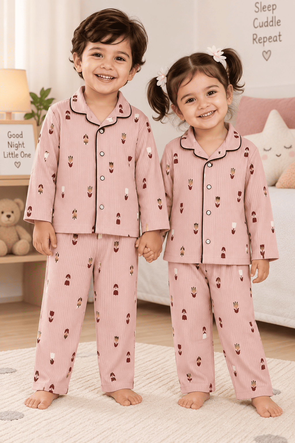 Kids Full Hand Night Suit - Buy 3 for 999₹