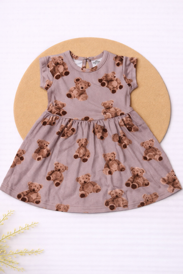 Girls Cotton Knit Frock