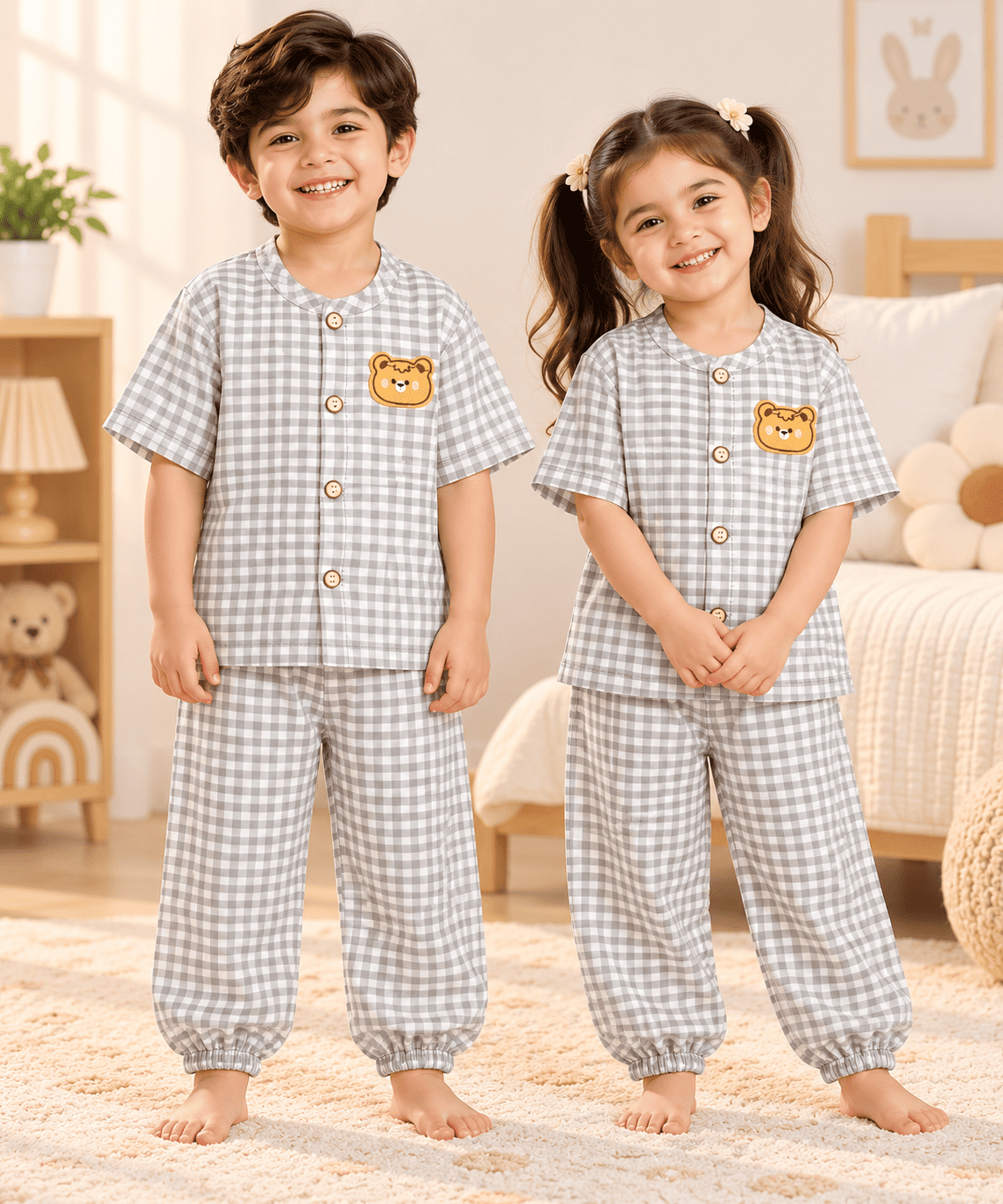 Imported 100% Cotton Night Suits - Buy 4 for 1500₹