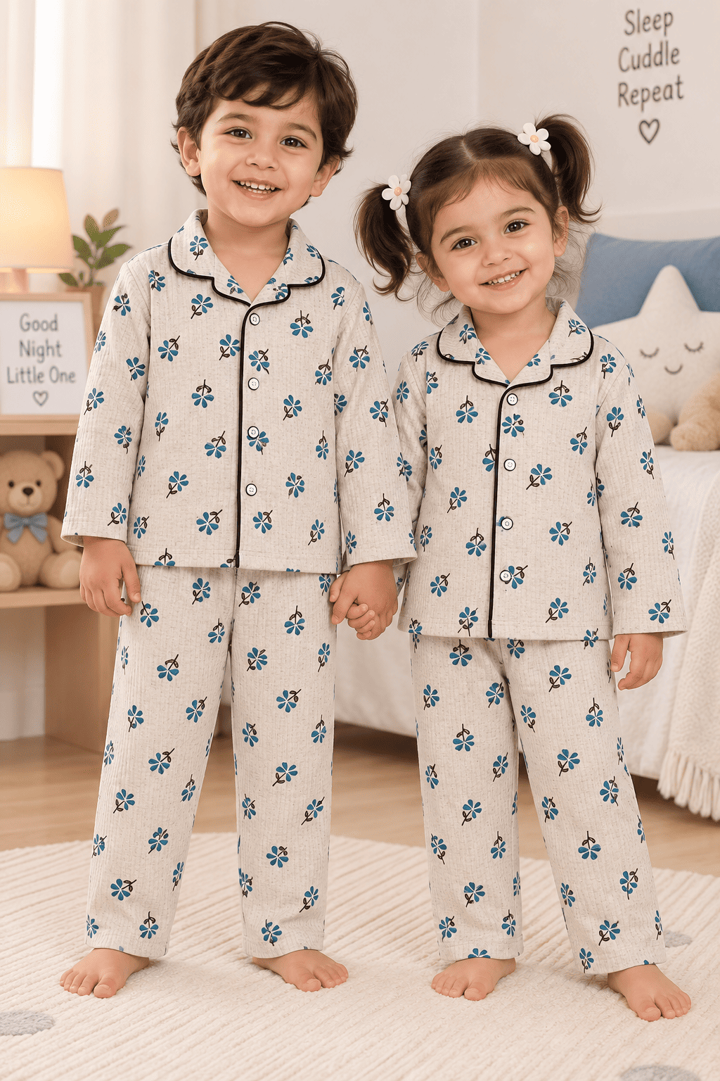 Kids Full Hand Night Suit - Buy 3 for 999₹