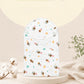 Muslin 2 layer Hooded Towel- Teddy with Balloon