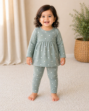 Frock with Legging Co-ord Set Infant