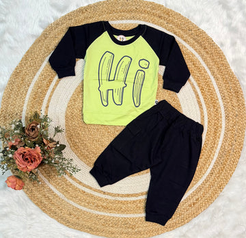 Kids Jogger Set – Green Hi