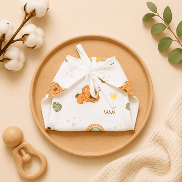 Muslin 6 layer Nappy- Koala