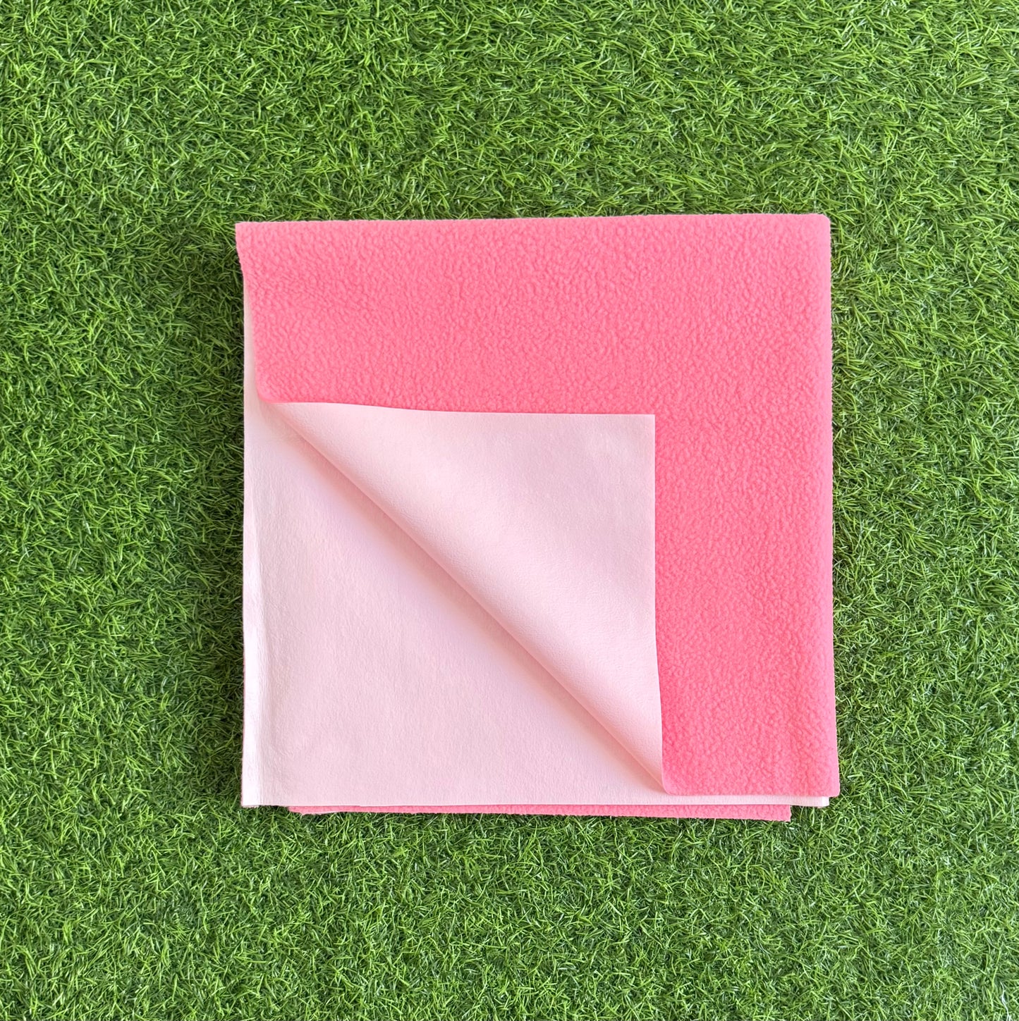 Baby Dry Sheet - Salmon Rose