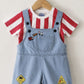 Denim Dungaree Set