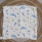 Muslin 6 Layer Bath Towel- Dolphin