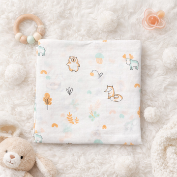 Muslin Swaddle - Animal