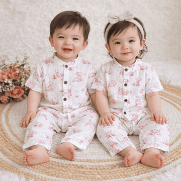 Premium Muslin Co-ord Set for Boys with Pant