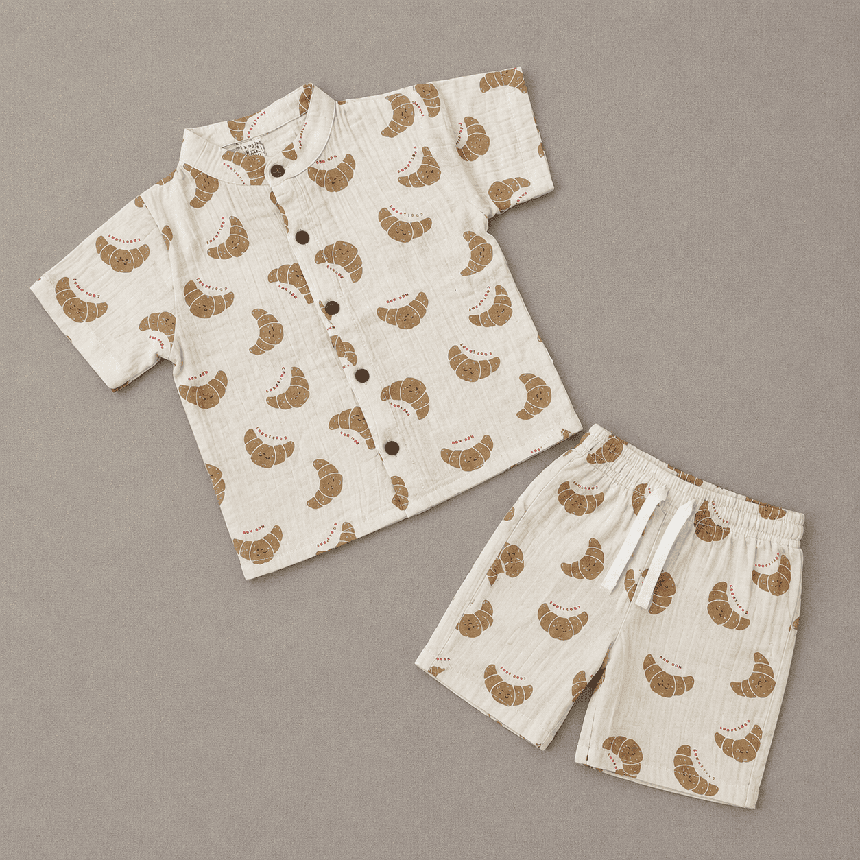 Premium Muslin Co-Ord Set for Boys