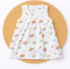 Muslin Frock With Back Zip