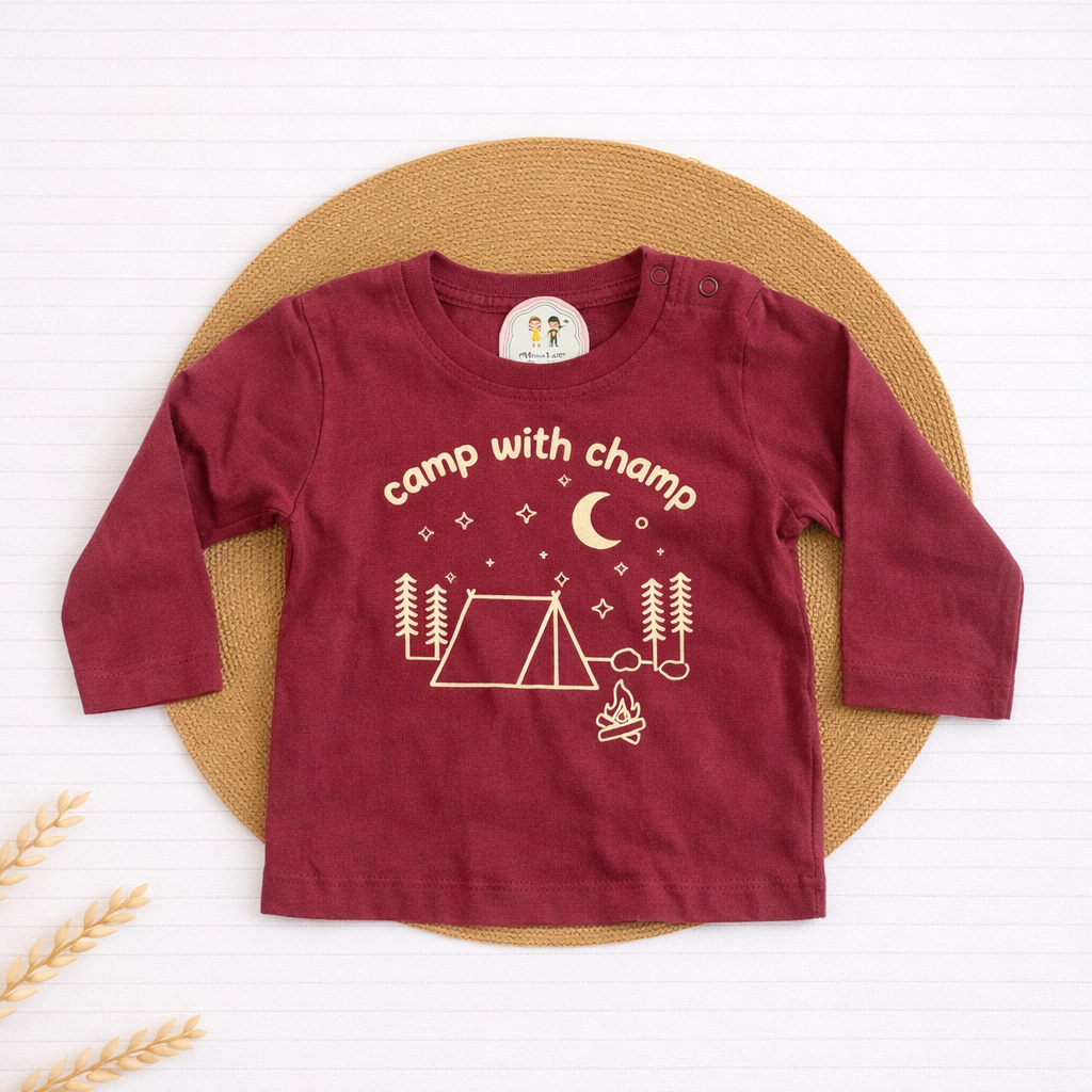 T-shirt - Camp with Champ