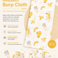 6 Layer Muslin Burp Cloth