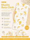 6 Layer Muslin Burp Cloth