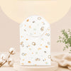 Muslin 2 layer Hooded Towel- Animal Print