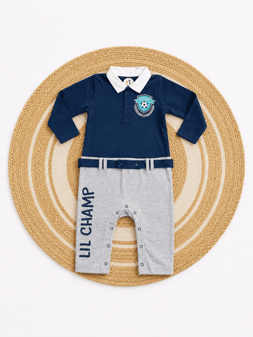 Fancy Baby Boy Romper