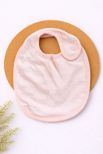 Baby Bib - Small Heart