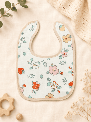 Muslin Bib - Flower