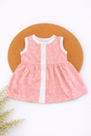 Button Frock - Pink Colour