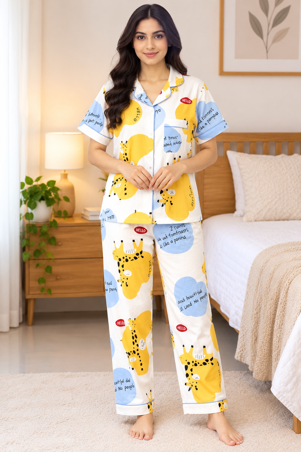 Women’s Korean Pyjama Set