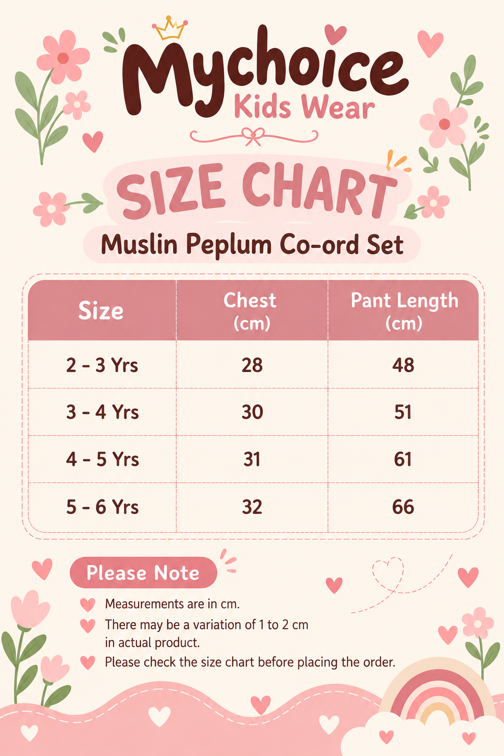 Muslin Peplum Co-ords - Buy 3 for 1299₹