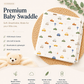 Premium Muslin Swaddle - Car Print