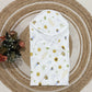 Muslin 2 layer Hooded Towel- Honeybee