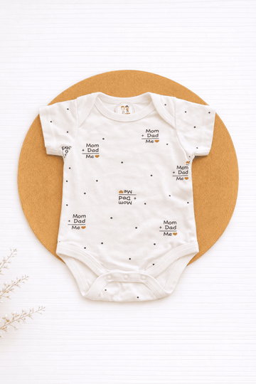Onesies-Light Blue Mom+Dad= Me