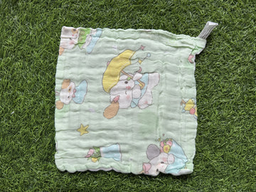 6-Layer Muslin Wash Cloth – Assorted Colour(Set of 5 Pieces)