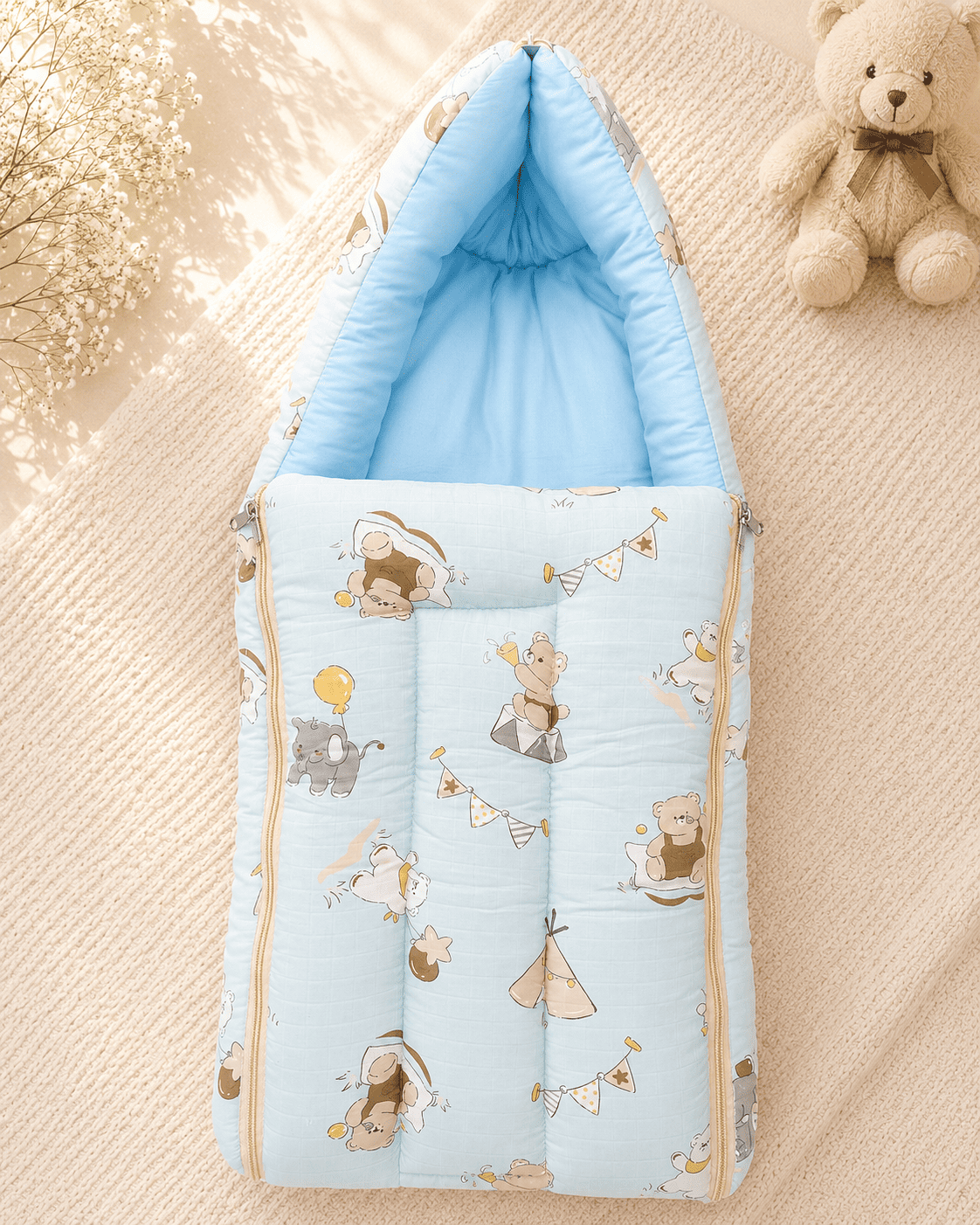 Premium Muslin Carry Bed