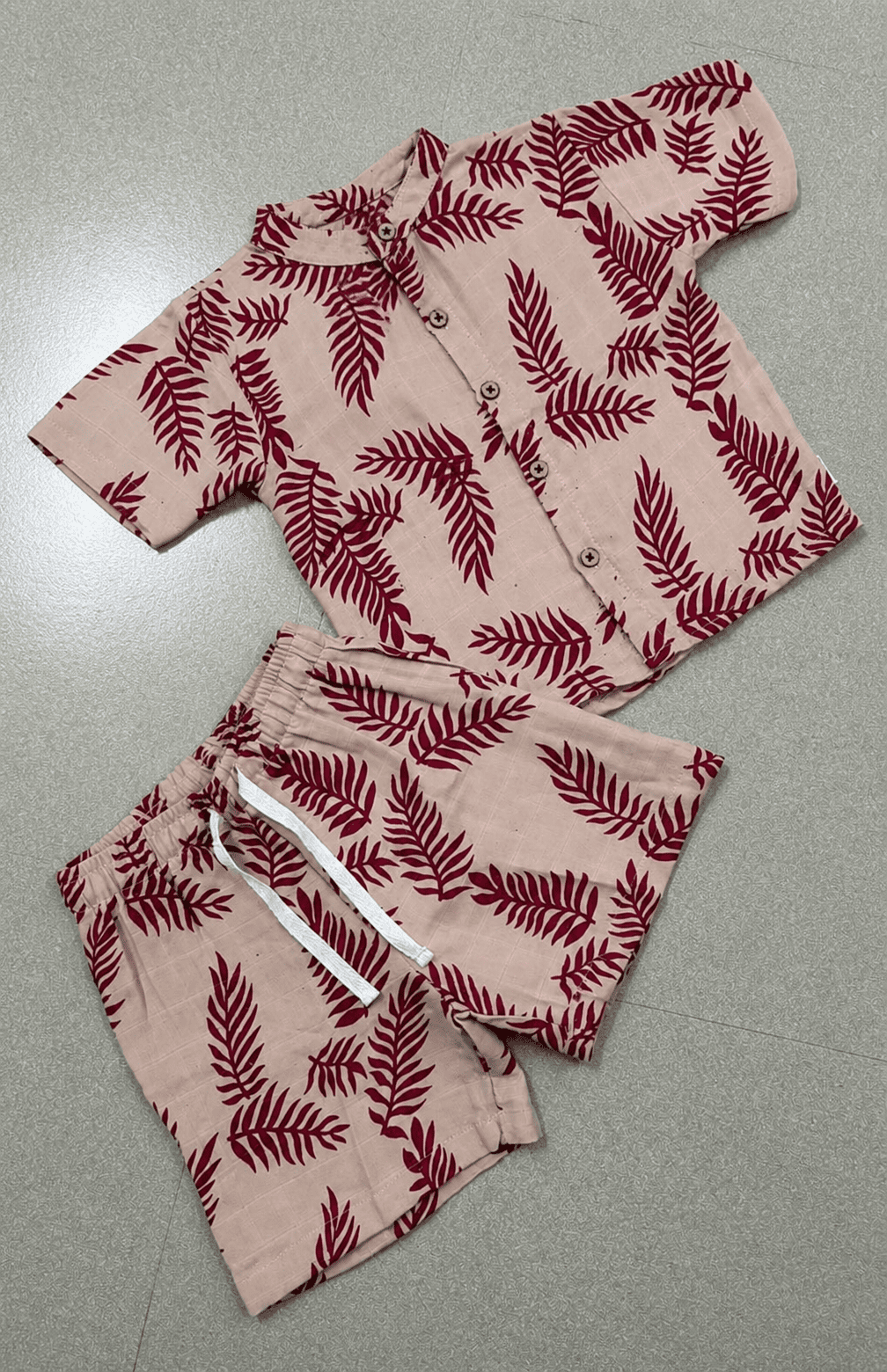 Premium Muslin Co-Ord Set for Boys
